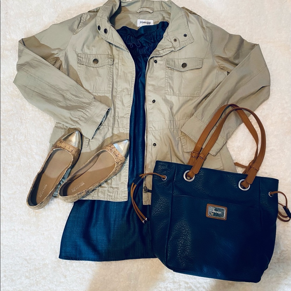 Ana Khaki Utility Jacket
Size Large